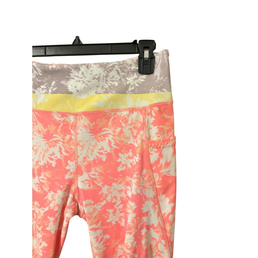 Free People FP Movement Print Wave Rider Pocket Leggings Large Anthropologie NWT - Picture 4 of 4